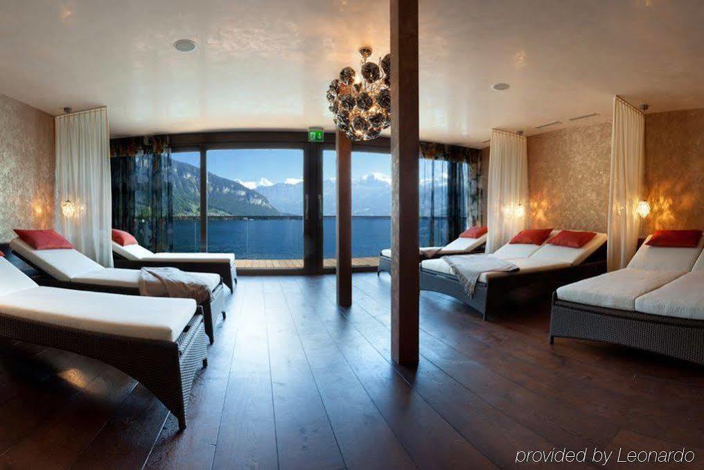 Parkhotel Gunten – Beach&Spa Buitenkant foto